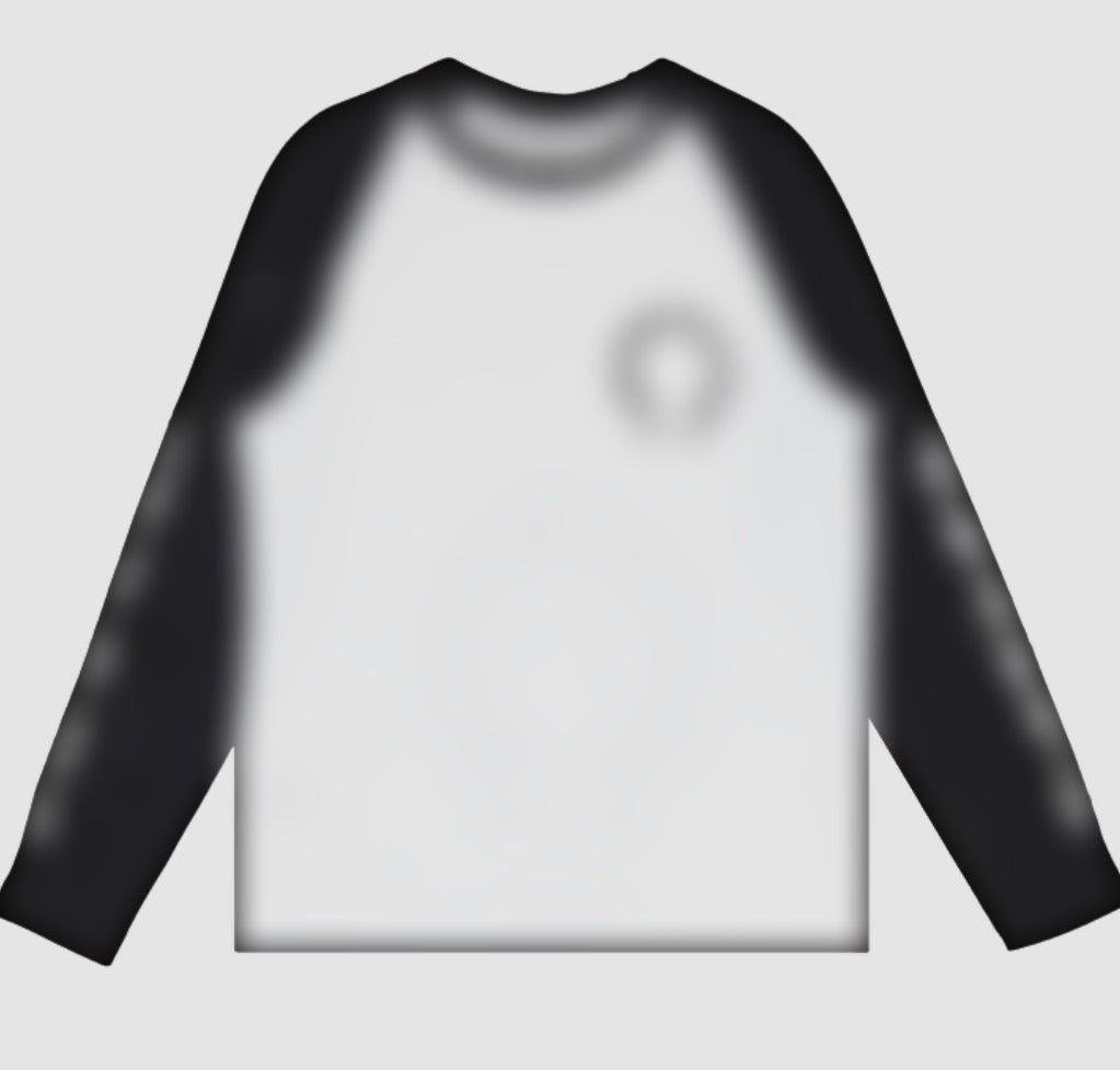 RS White/Black Longsleeve Shirt