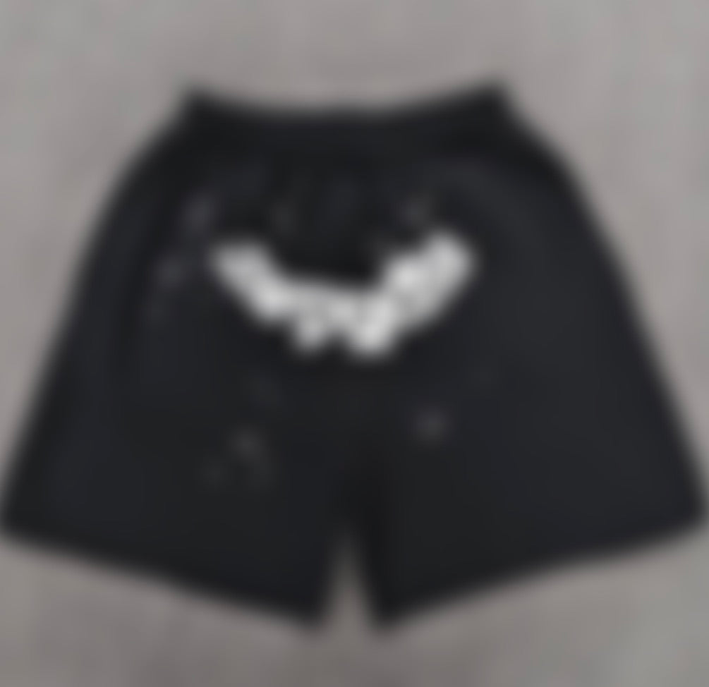 RS Black/White Short & Hoodie Set