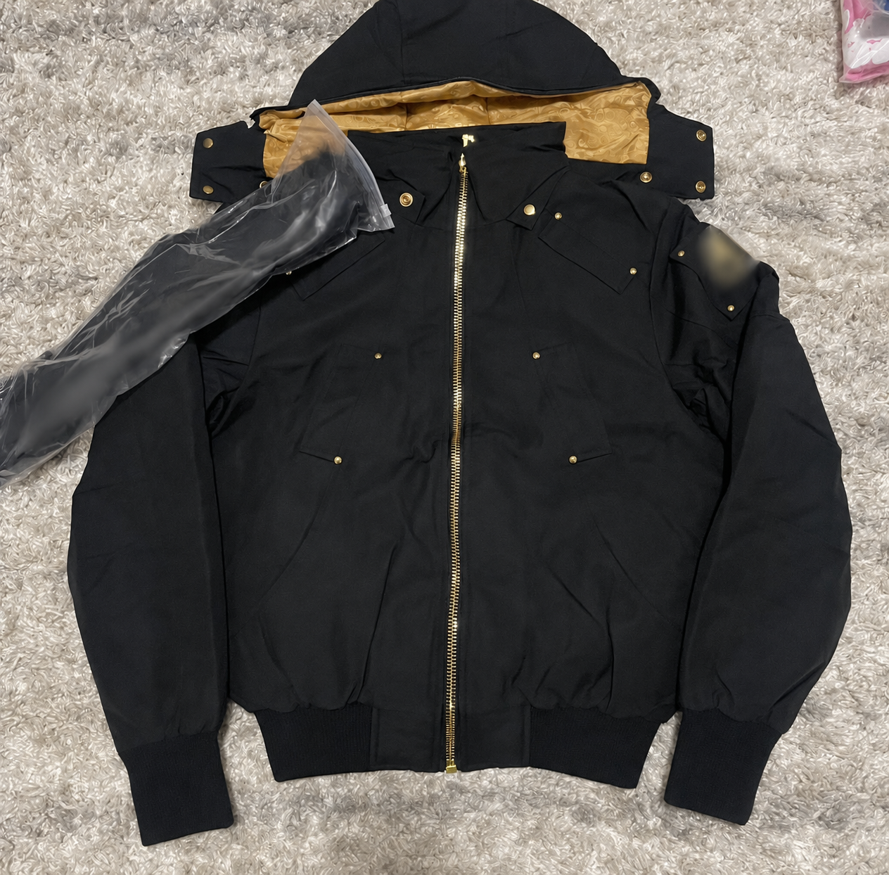 RS Black/Gold Knuckle Jacket