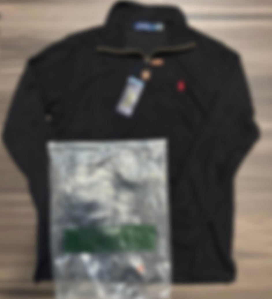 RS Black Quarter Zip