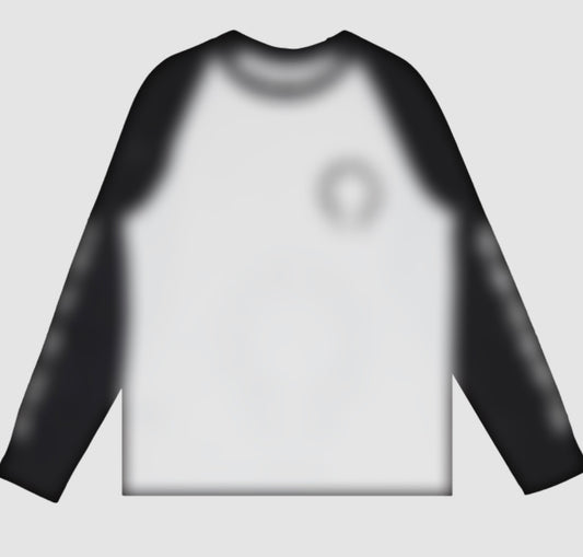 RS White/Black Longsleeve Shirt