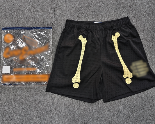 RS Black/White Bone Shorts