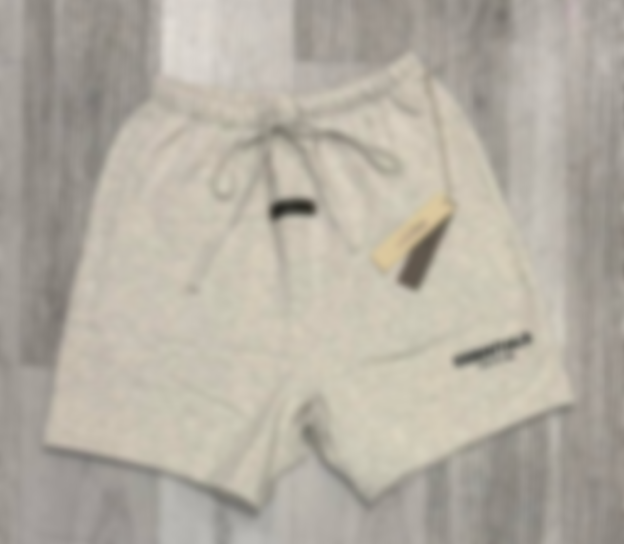 RS White Sweat Shorts