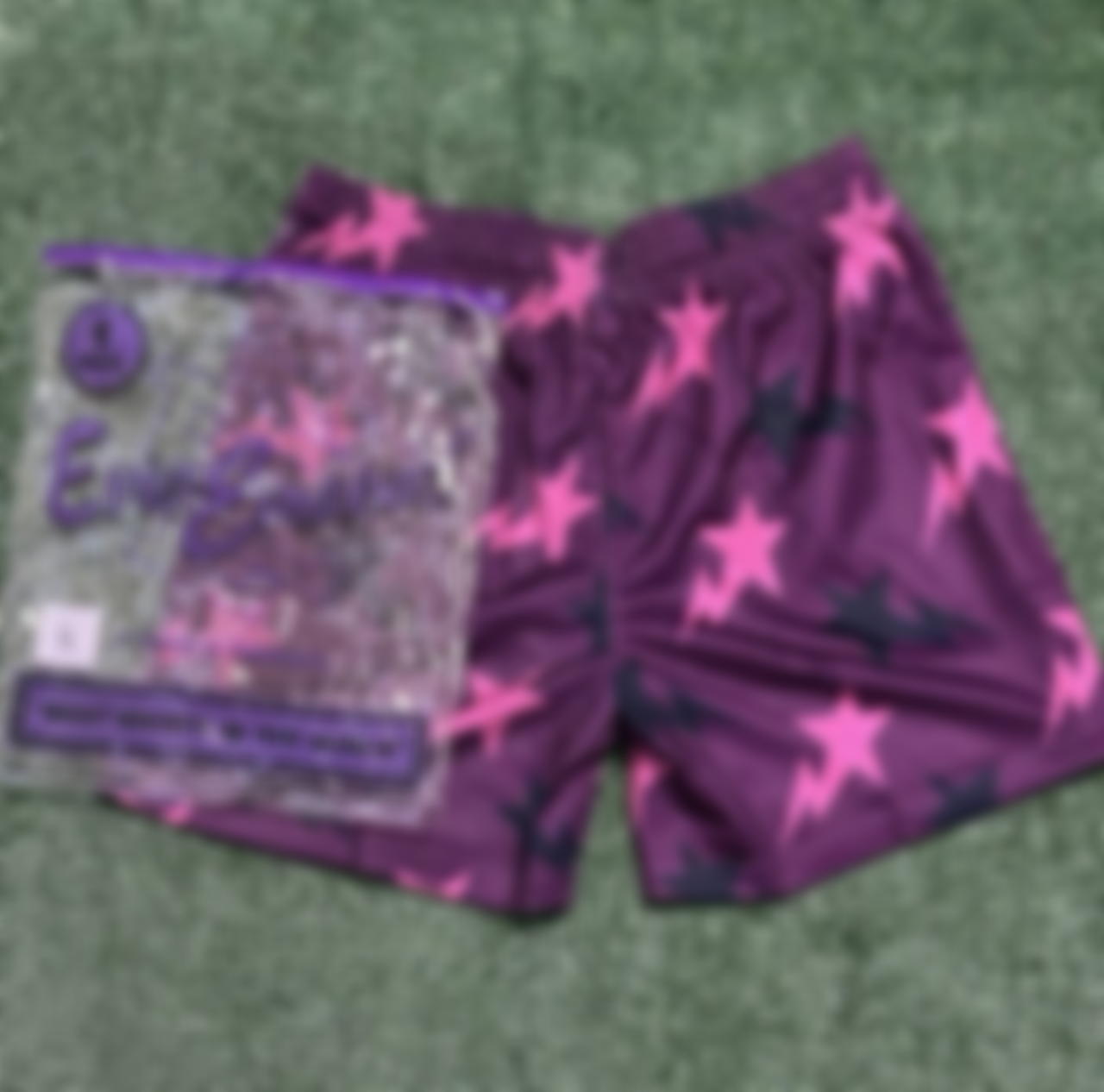 RS Purple Mesh Shorts
