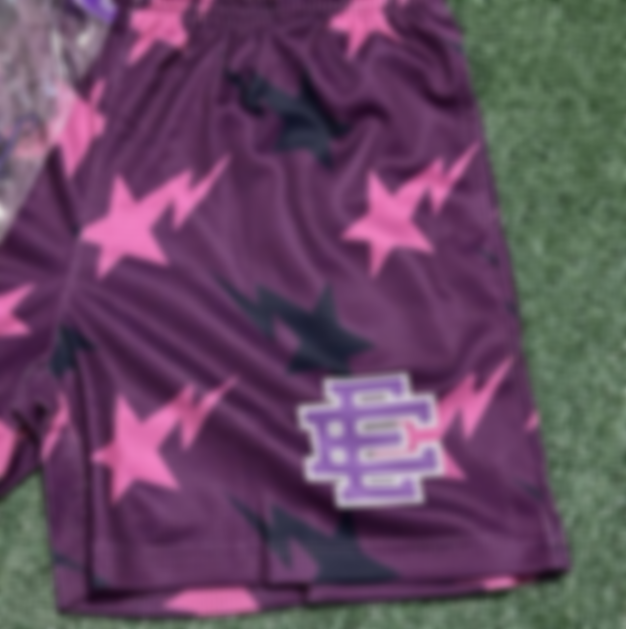 RS Purple Mesh Shorts
