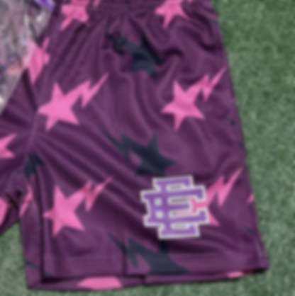 RS Purple Mesh Shorts
