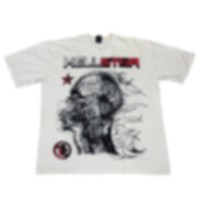 RS White/Red Tee