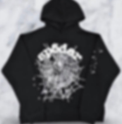RS Black/White Short & Hoodie Set